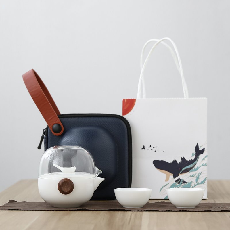 ZESEE | 鲲 旅行茶具 - 茶具/茶杯 - 瓷 白色