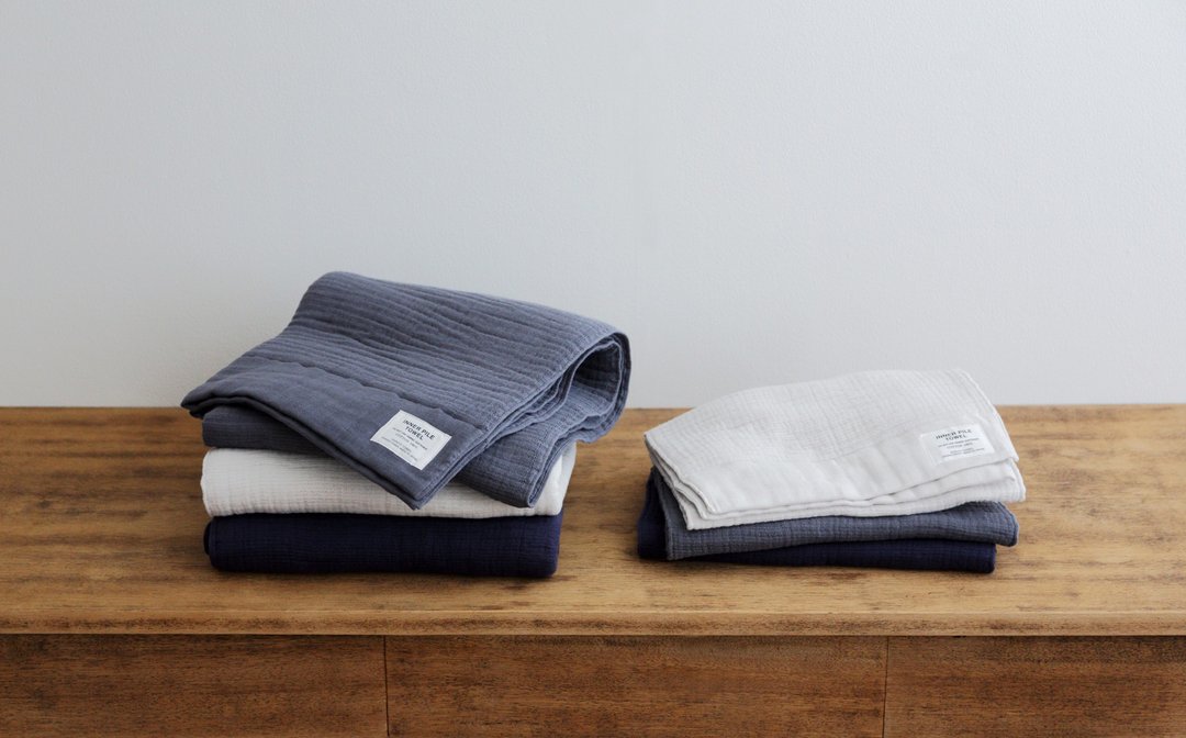 日本制 INNER PILE 100% 有机棉 毛巾  by SHINTO TOWEL - 毛巾浴巾 - 棉 多色