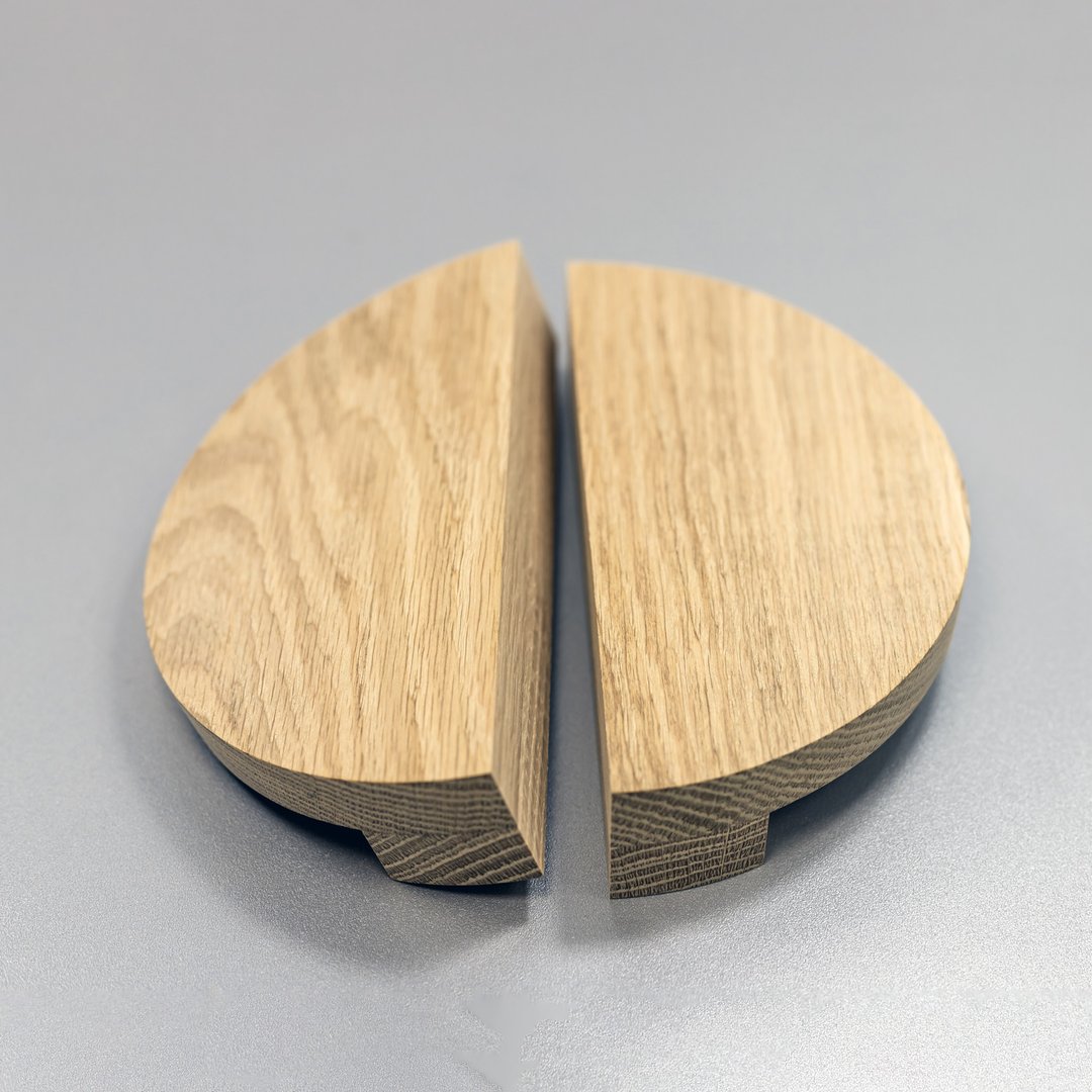 #1_Wardrobe door cupboard knobs. Wood drawer pulls handle. Pls see #2 large Ø - 其他家具 - 木头 白色
