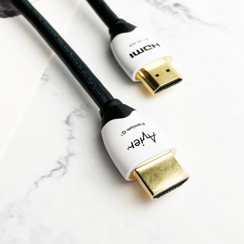 Avier Premium G+ 真8K HDMI 高解析影音传输线 /1M-3M - 电脑配件 - 其他材质 黑色