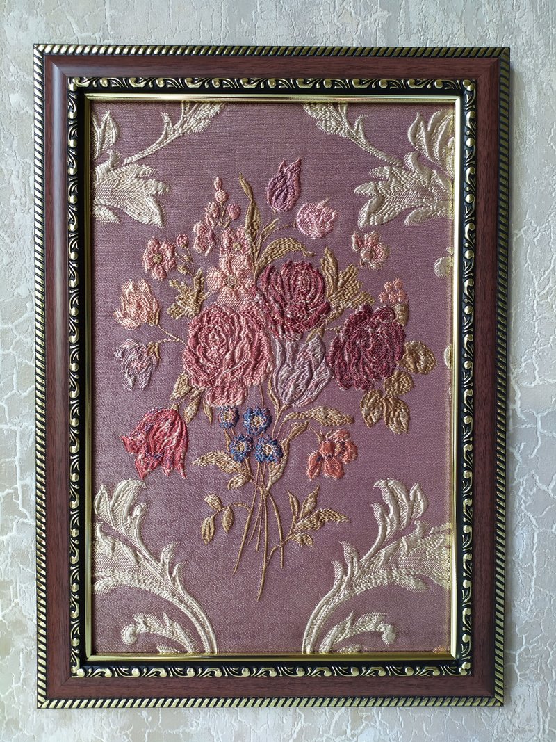 雾樱桃色的法式魅力 - 墙贴/壁贴 - 棉．麻 多色