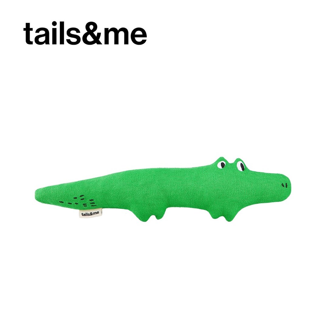 【tails&me 尾巴与我】尾巴毛伙伴-宠物响纸玩具(鳄鱼) - 玩具 - 其他材质 多色