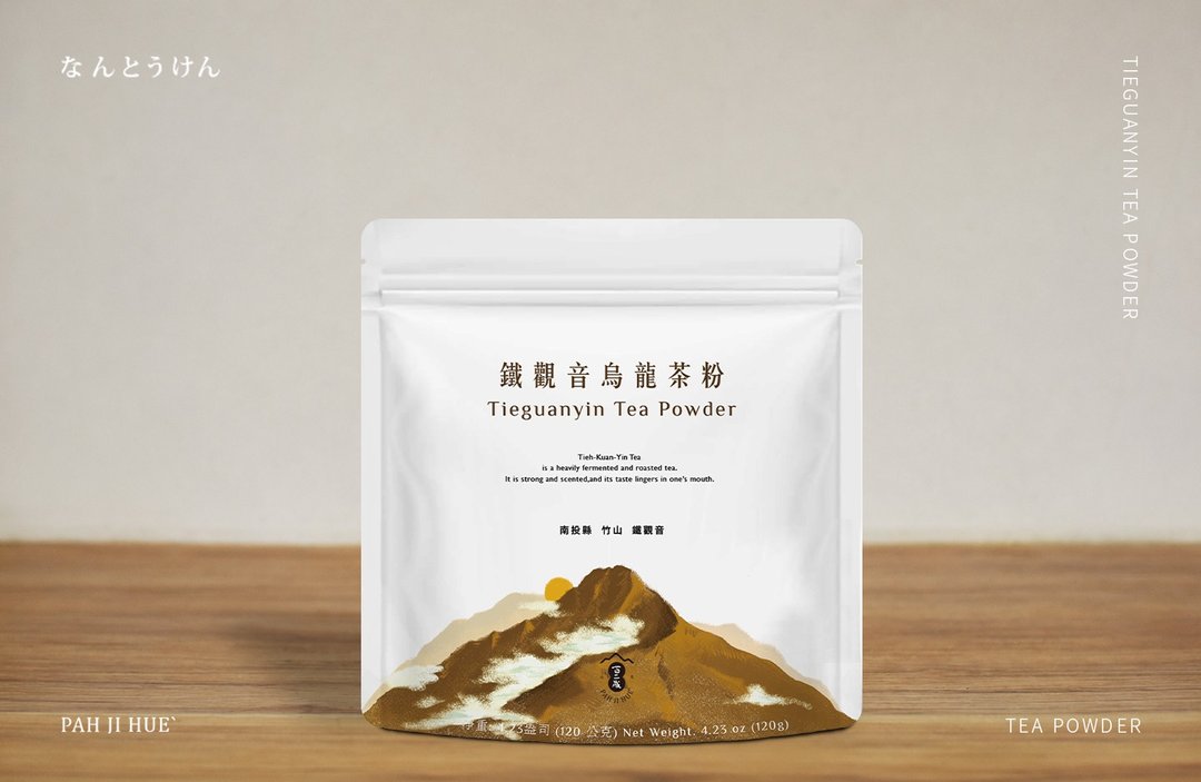 【百二岁】原茶粉 - 铁观音乌龙茶粉 - 茶 - 新鲜食材 咖啡色