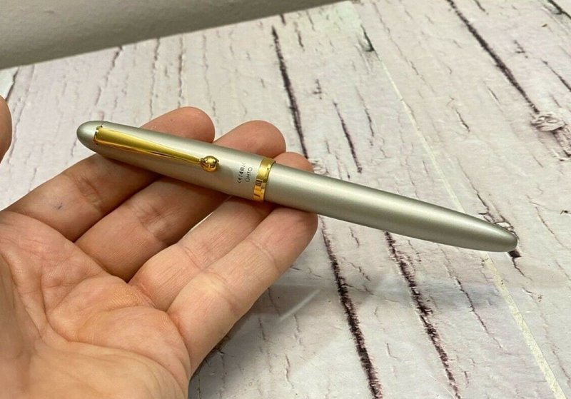 原子笔 OHTO 陶瓷墨水日本原子笔金属银色 - 圆珠笔/中性笔 - 其他材质 银色