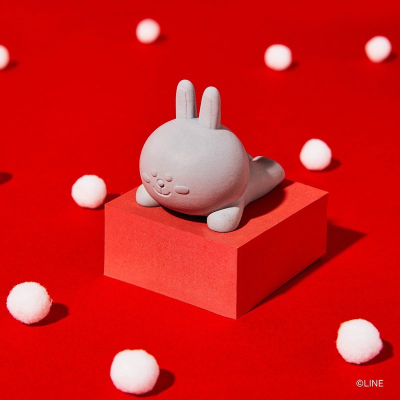 兔兔造型扩香石 - 香薰/精油/线香 - 其他材质 