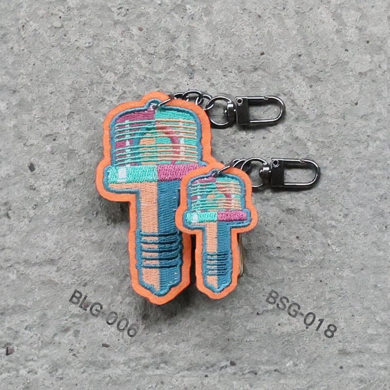 【 山人成型-警世系列 】警示灯吊饰、糖果灯钥匙圈、安全标示 - 吊饰 - 绣线 