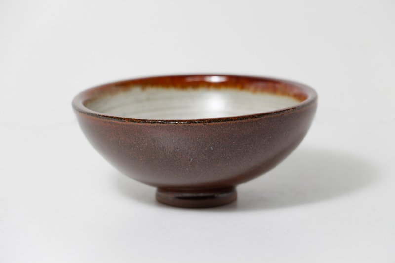 炽白宽口杯-纯手工-手作-拉坯-上釉-陶土 - 茶具/茶杯 - 陶 红色