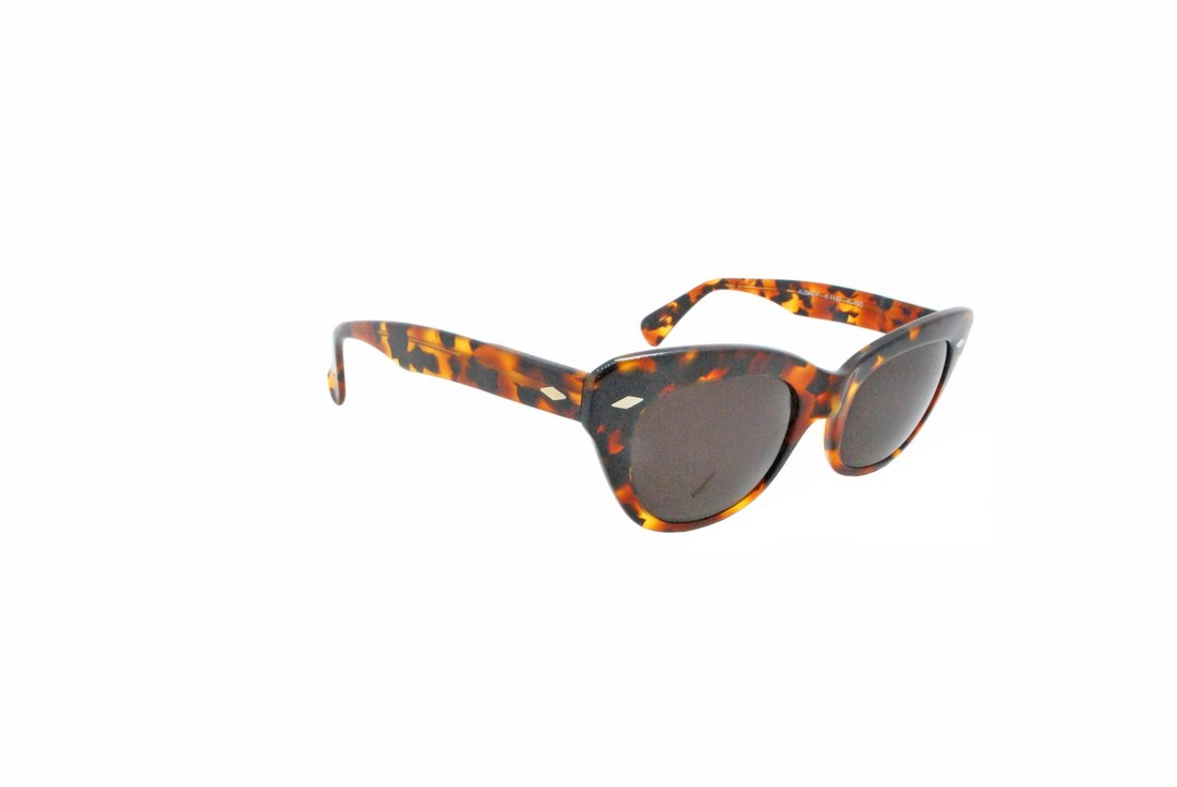 KENZO 凯卓 AUDREY K 1189 K. 490 90年代法国制古董太阳眼镜 - 墨镜 - 塑料 咖啡色