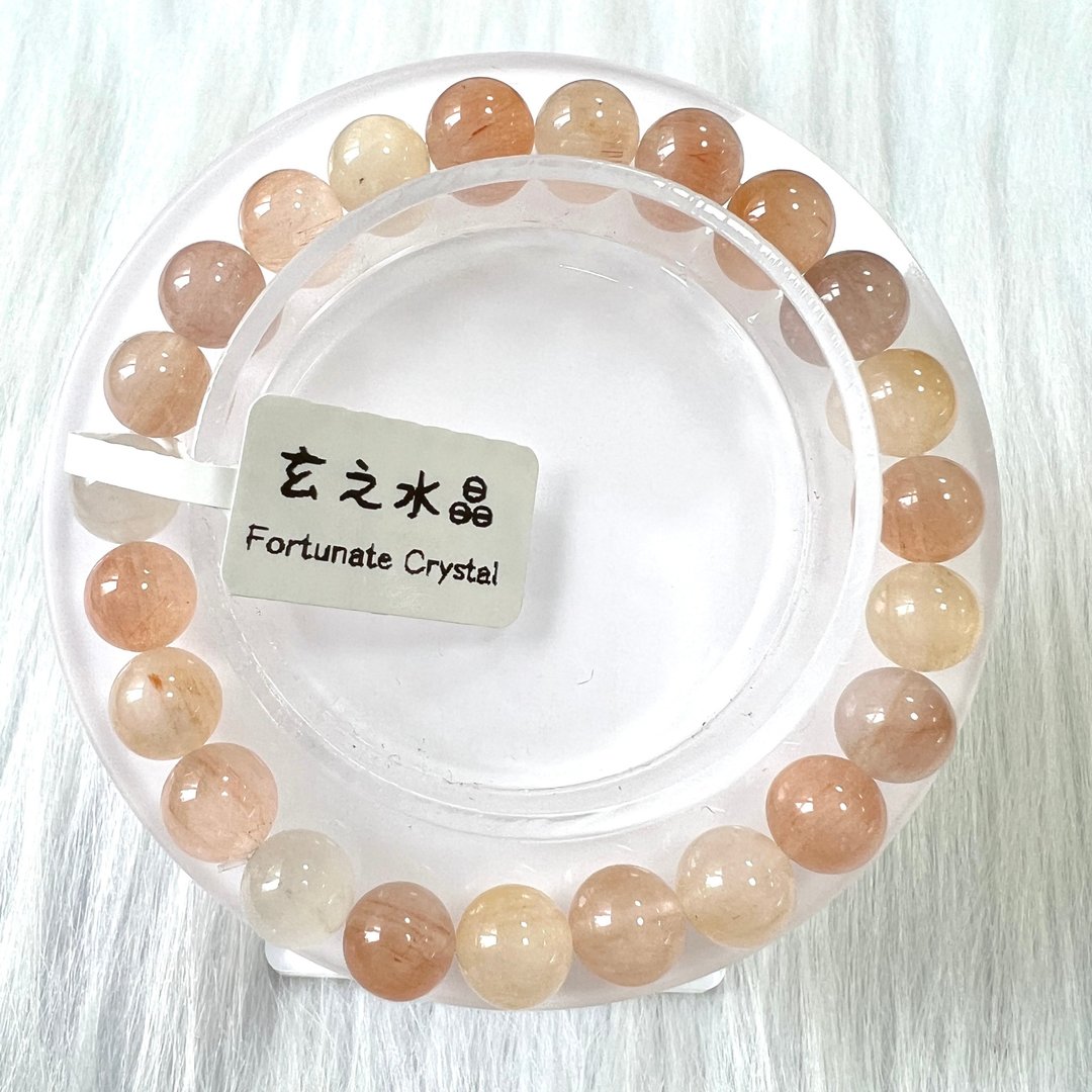 粉兔毛手串 | 水晶 | 水晶手串 | 水晶手链 | 水晶手链 - 手链/手环 - 水晶 粉红色