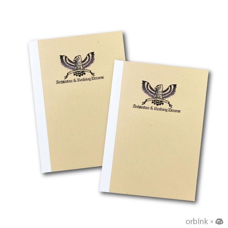 orbInk A5介纸笔记本-黑铜角鸮 Notebook A5 - 笔记本/手帐 - 纸 多色