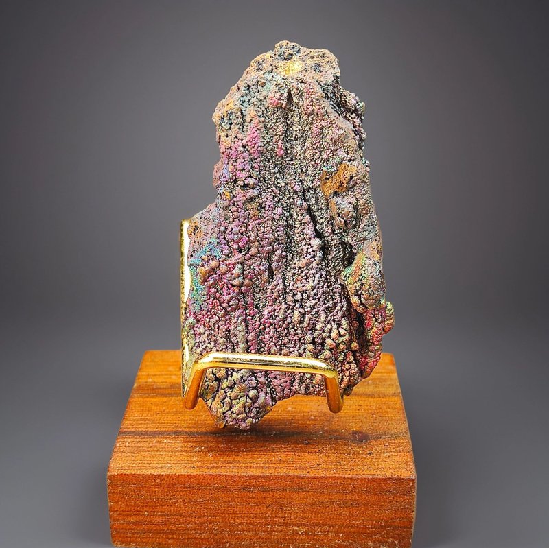 七彩力泥活石 招财 升运 冥想 改善气场 驱小人 健康 事业 - 摆饰 - 贵金属 粉红色