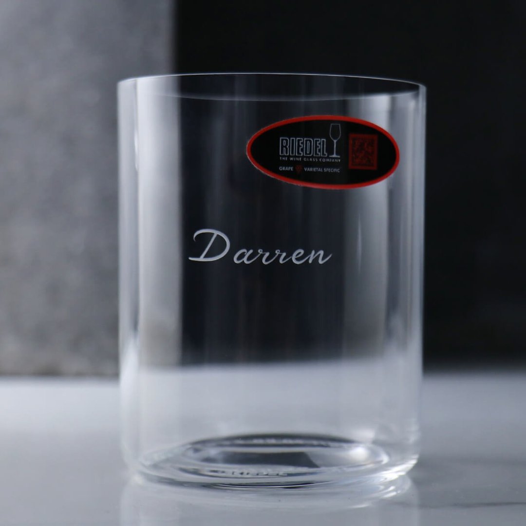 430cc【Riedel】O系列whisky水晶杯 定制化礼物 - 酒杯/酒器 - 玻璃 白色