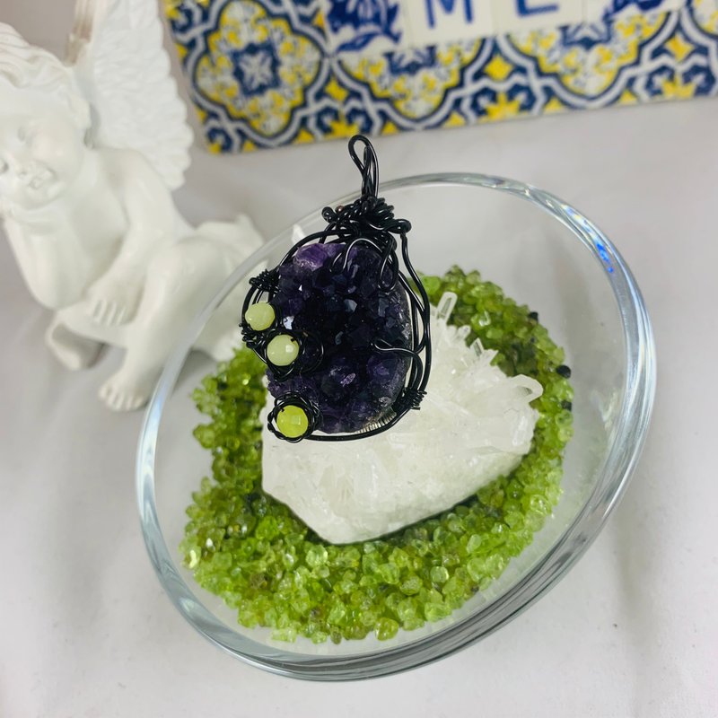 当我看见 - 项链 - 水晶 紫色