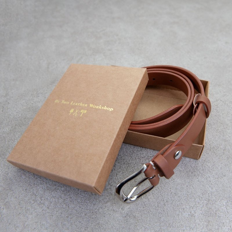 皮带 belt 真皮 腰带 25mm 定制礼物 男女用 礼物 - 皮带/腰带 - 真皮 多色