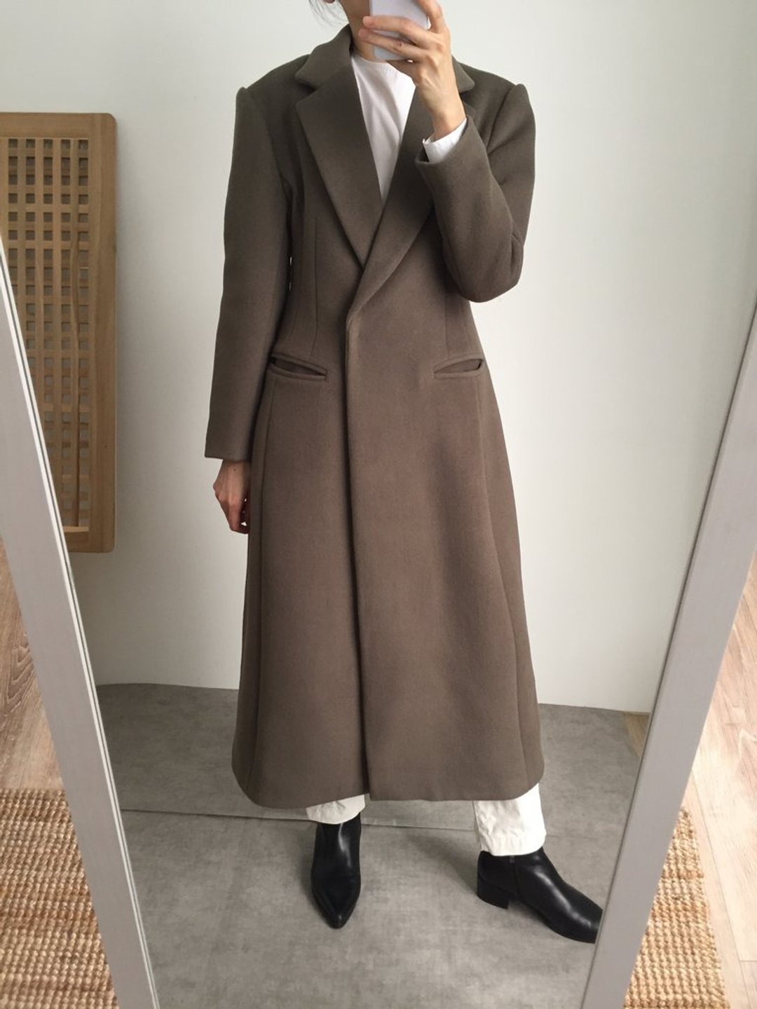 Inverness Coat 宽肩极长大翻领双面羊毛大衣 多色/可订做 - 女装休闲/机能外套 - 羊毛 