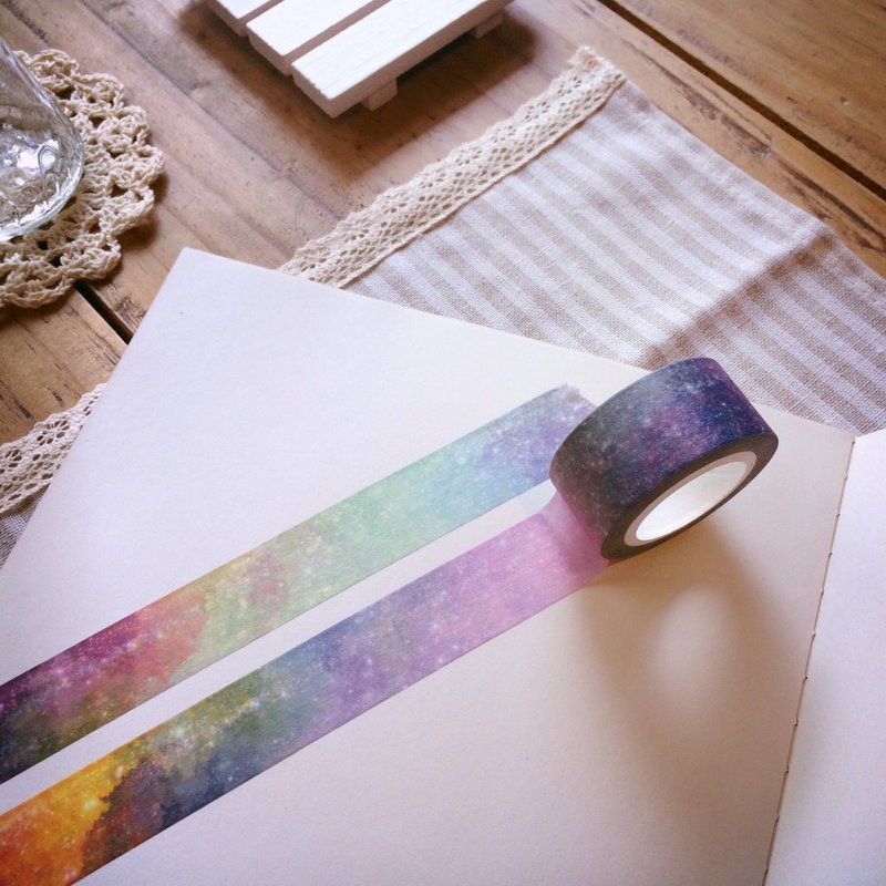 台湾原创 I n t e r G a l a x y 和纸胶带 复刻版 10*20〔永乐町之夏〕 - 纸胶带 - 纸 多色