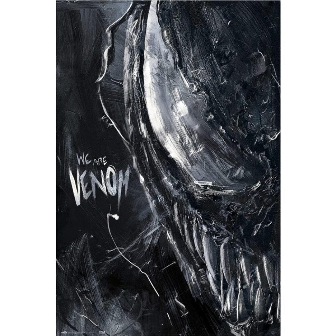 【漫威】猛毒 WE ARE VENOM  进口海报 - 海报/装饰画/版画 - 纸 黑色
