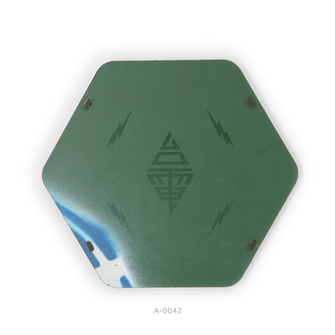 台电文创 | 台电热垫【台电LOGO】A-0042 退役变电箱再制计划 - 餐垫/桌巾 - 其他金属 绿色