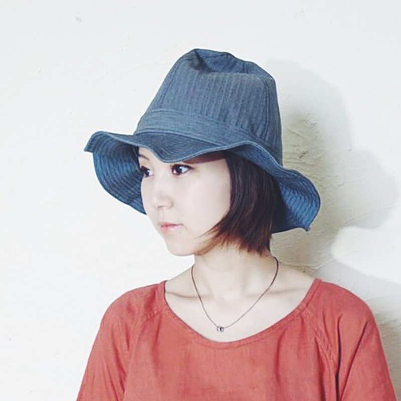 OMAKE/ Omabow-Bio Hat / Gray - 帽子 - 棉．麻 
