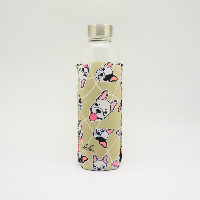 BLR 保温瓶套 太和工房 水壶套 LeLe 联名款 法斗 - 随行杯提袋/水壶袋 - 聚酯纤维 卡其色