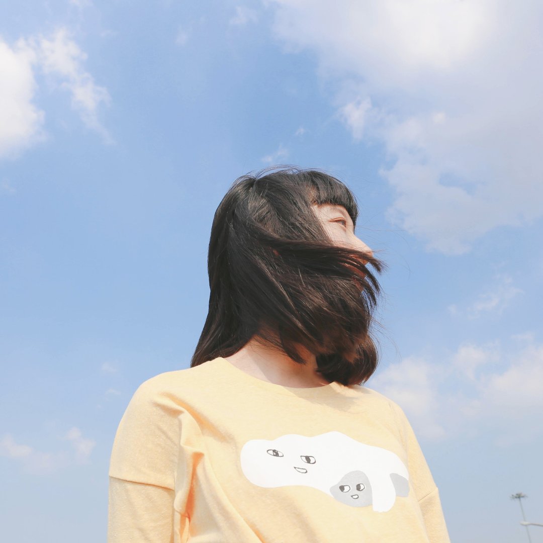 云朵好朋友 宽宽T-shirt - 女装 T 恤 - 棉 