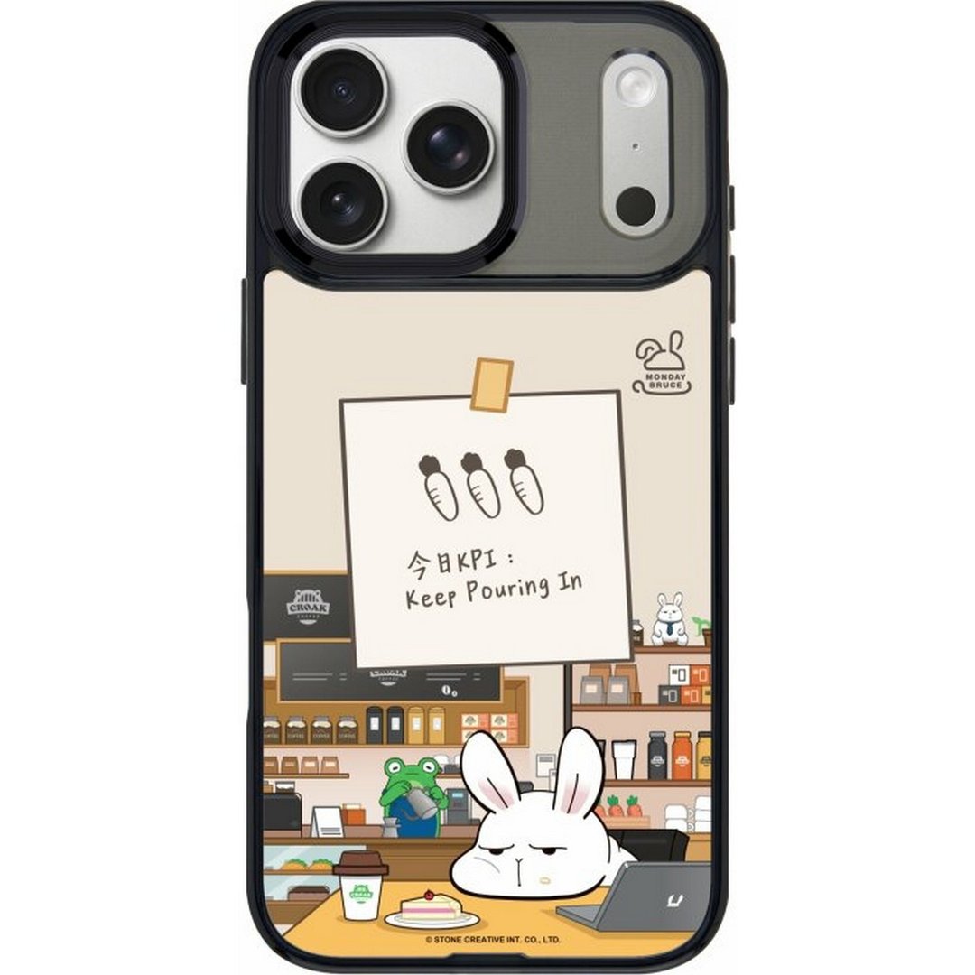 星期一的布鲁斯咖啡KPI iPhone17 Pro Max透明/磁吸磁换式手机殻 - 手机壳/手机套 - 塑料 多色