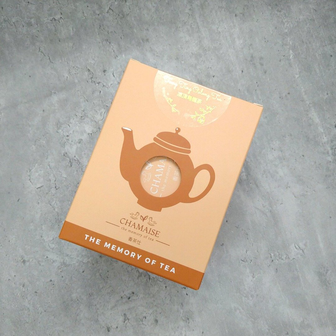 冻顶乌龙茶 | 立体三角原叶茶包 | 台湾茶 - 茶 - 纸 橘色