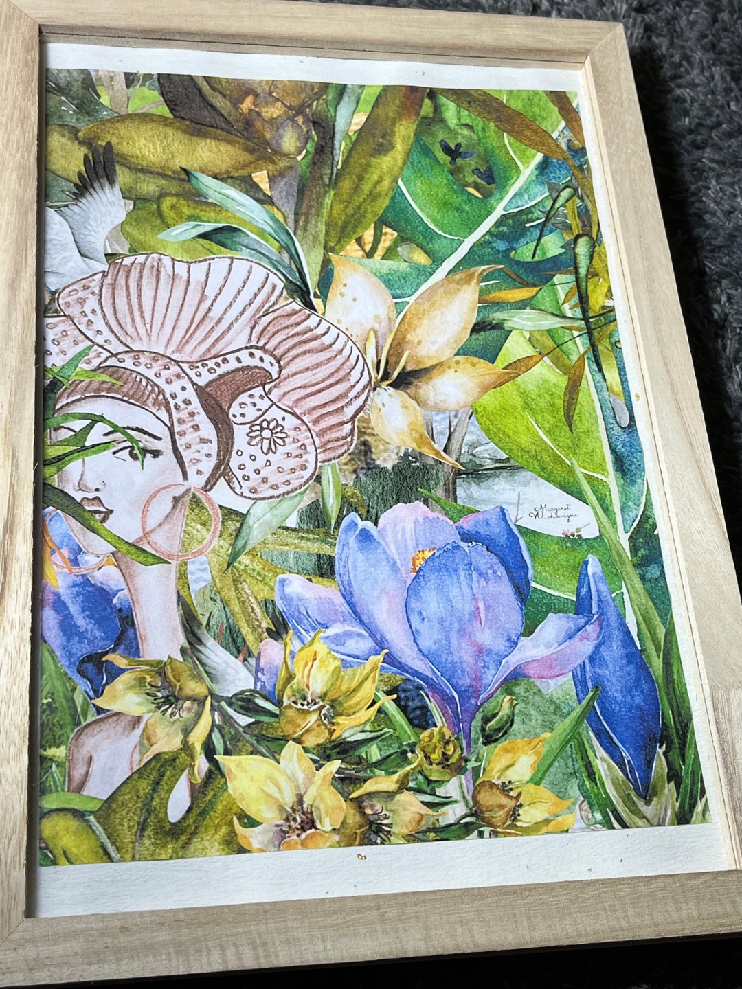画 森の勇気 居家布置　送给自己的生日礼物 装饰品 - 画框/相框 - 木头 