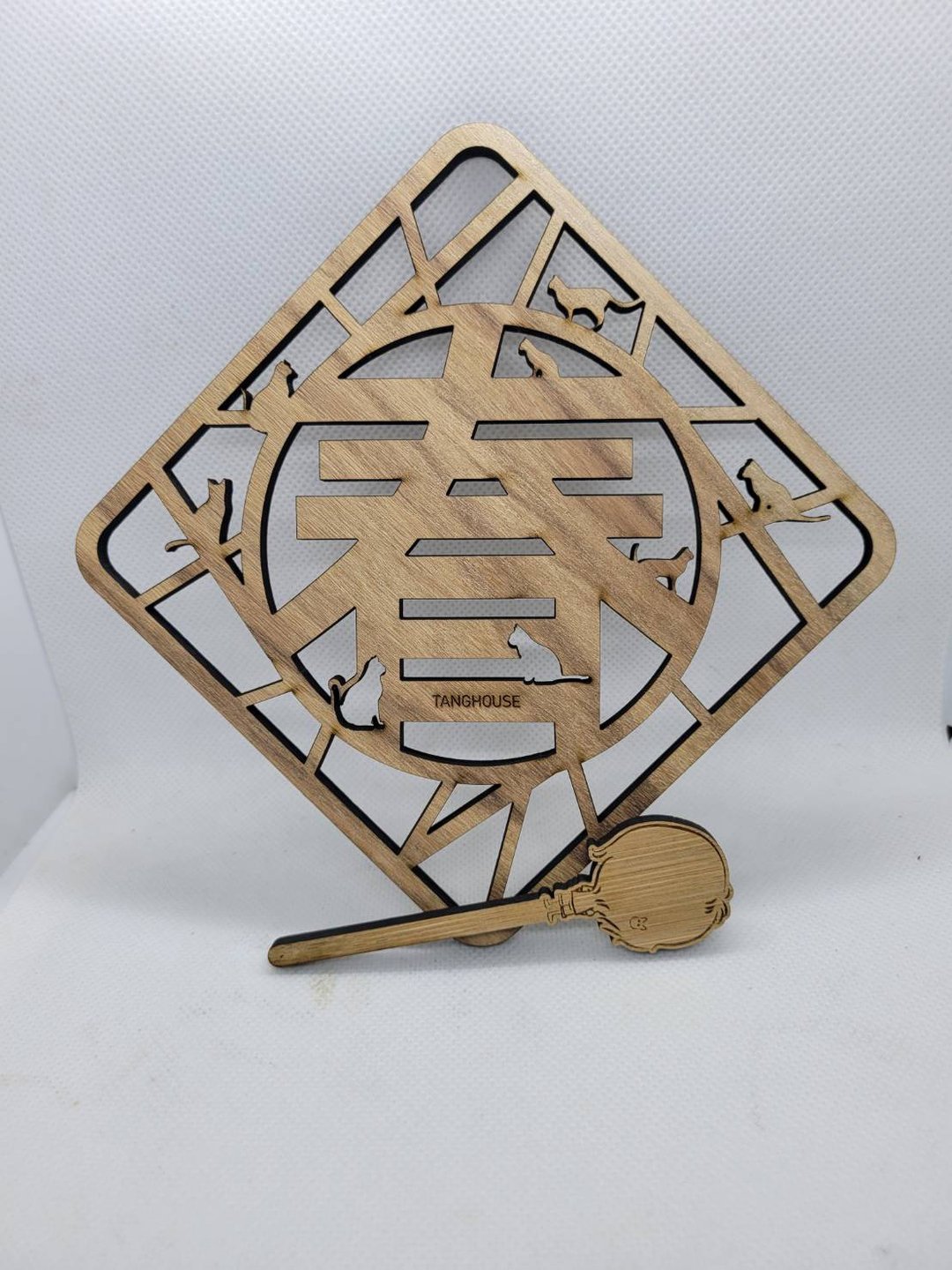 吊饰  挂饰 摆饰 木质雷雕 - 木工/竹艺/纸艺 - 木头 