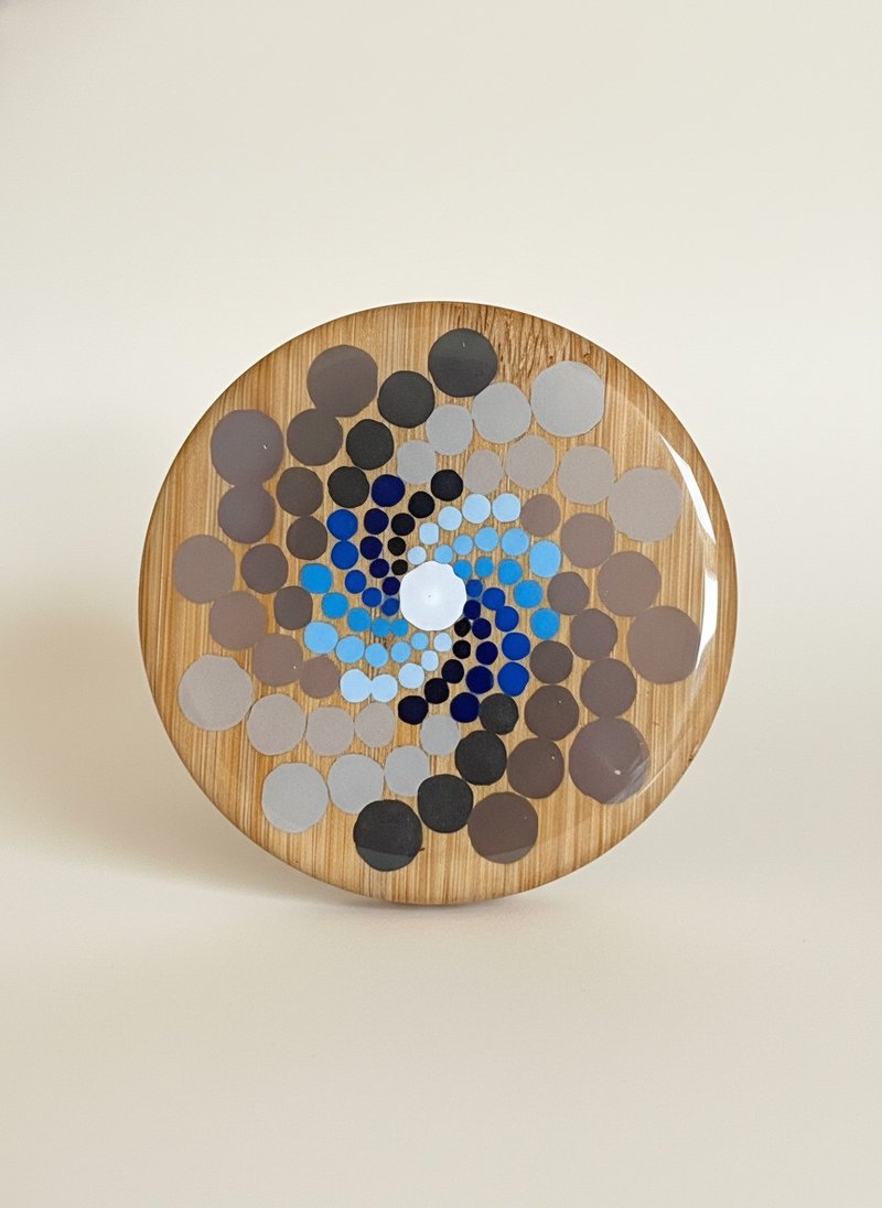 繁花 生命的故事 小圆镜 点点曼陀罗  镜子 化妆镜 交换礼物 - 彩妆刷具/镜子/梳子 - 其他材质 