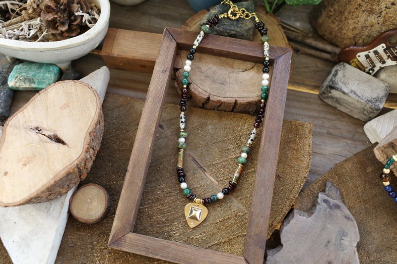 PICK卯钉矿石项链 - 项链 - 其他金属 金色