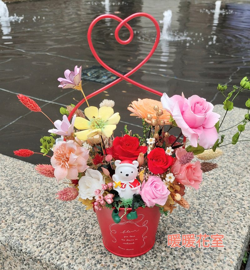 暖心永生花礼 - 干燥花/捧花 - 植物．花 