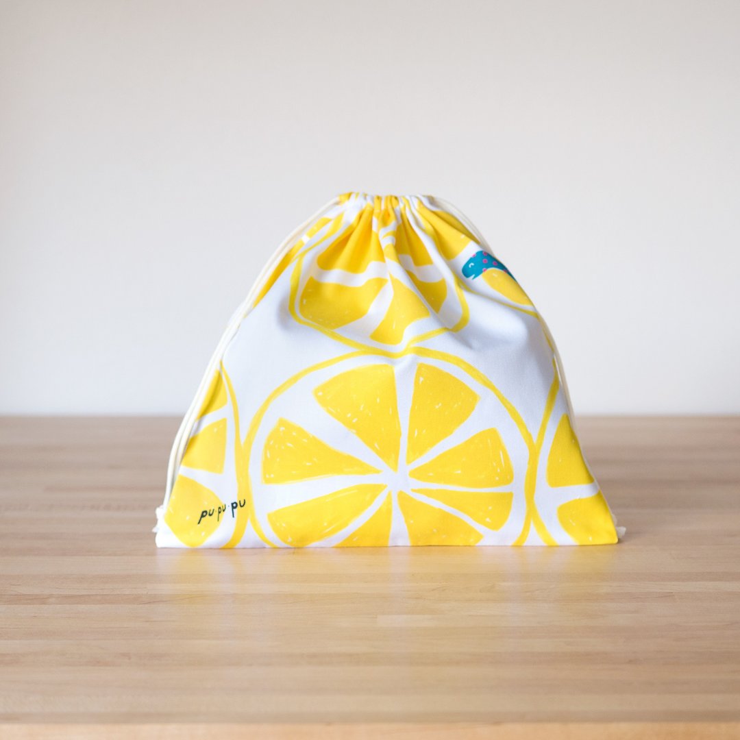 Pupupu purse refreshing lemon - 其他 - 棉 红色