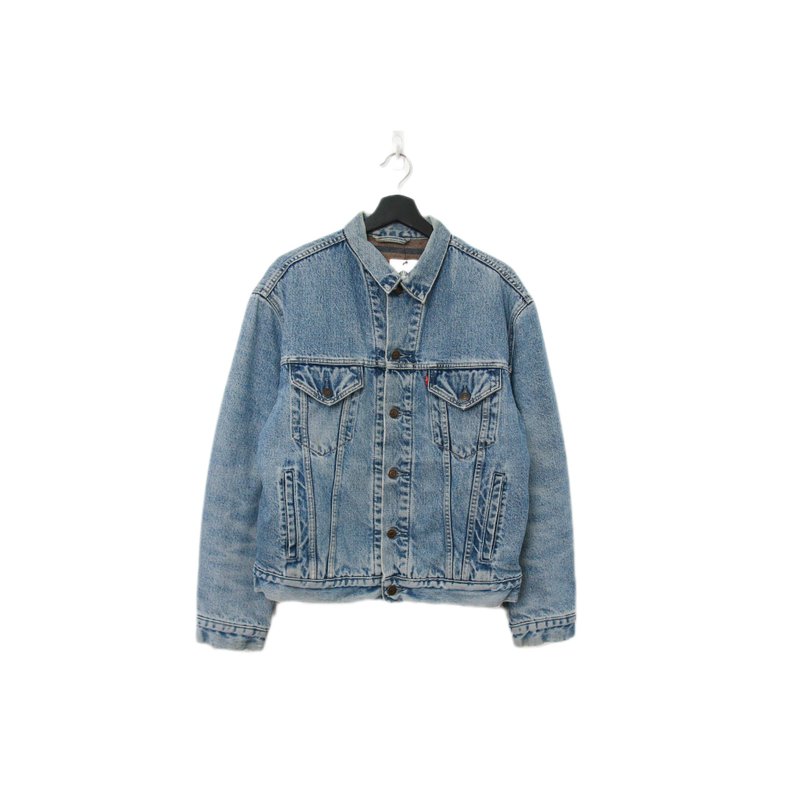 Back to Green:: 丹宁外套 LEVI'S 浅水洗 dn-03 denim Jacket - 男装外套 - 棉．麻 