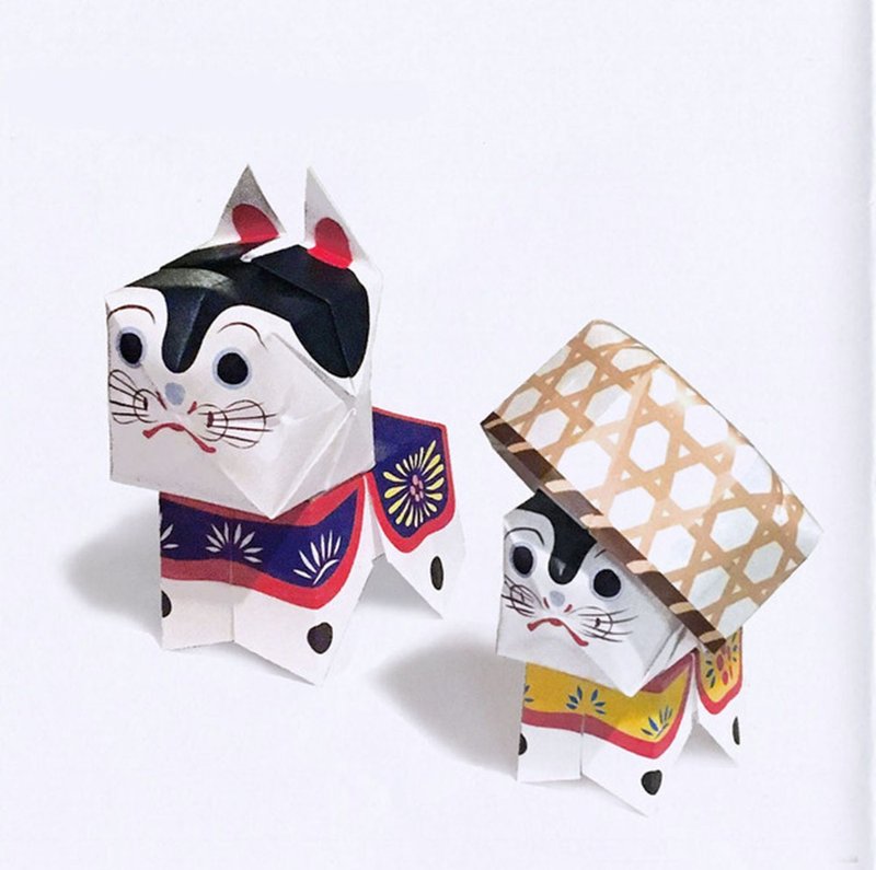 Origami Dog Hariko - 其他 - 纸 白色