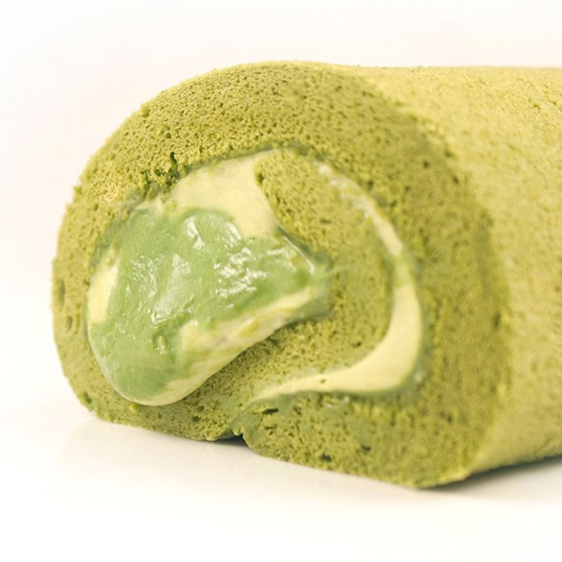 窝巷甜点店 - 四种层次抹茶卷 / 条 - 蛋糕/甜点 - 新鲜食材 白色