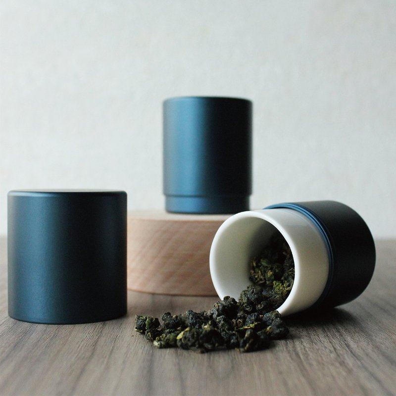 铝合金随身茶罐 | 方便携带 | 随时品好茶 | 真空罐 - 茶具/茶杯 - 铝合金 蓝色
