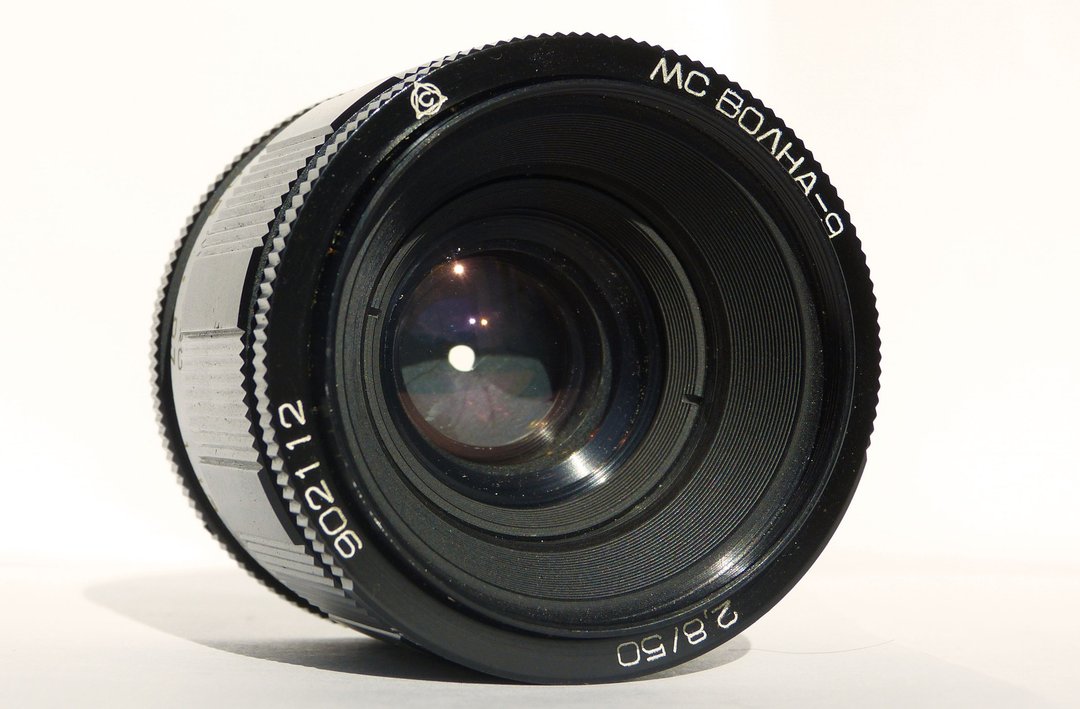 已测试 MC Volna-9 2.8/50 苏联微距镜头，适用于单反 M42 卡口 LZOS Zenit - 相机 - 其他材质 黑色