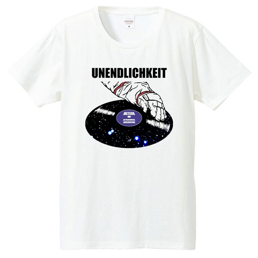 T-shirt / Scratch the galaxy - 男装上衣/T 恤 - 棉 白色