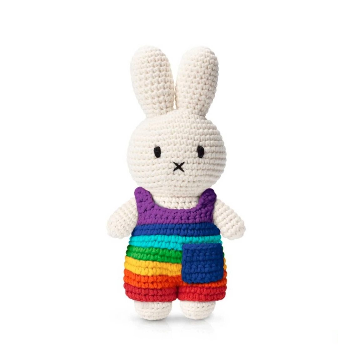 Miffy 米飞亮彩彩虹服饰 - 玩具/玩偶 - 棉 多色