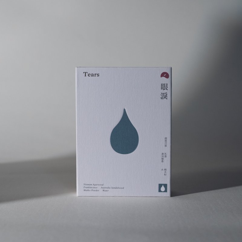 【香港线香】眼泪 Tears、沉香 - 香薰/精油/线香 - 木头 白色