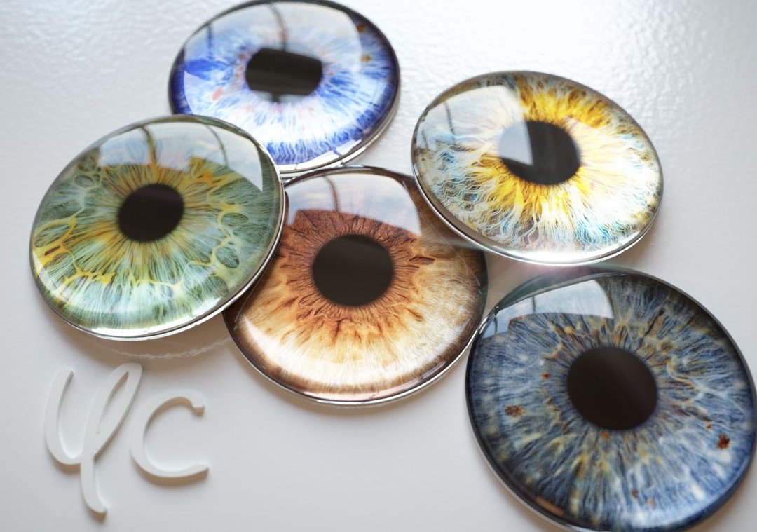 Highest quality glass eye chips for Blythe 14mm - 其他 - 玻璃 