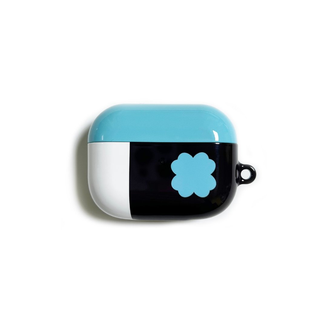 半三叶草硬质 AirPods 保护壳（蓝色） - 耳机收纳 - 其他材质 蓝色