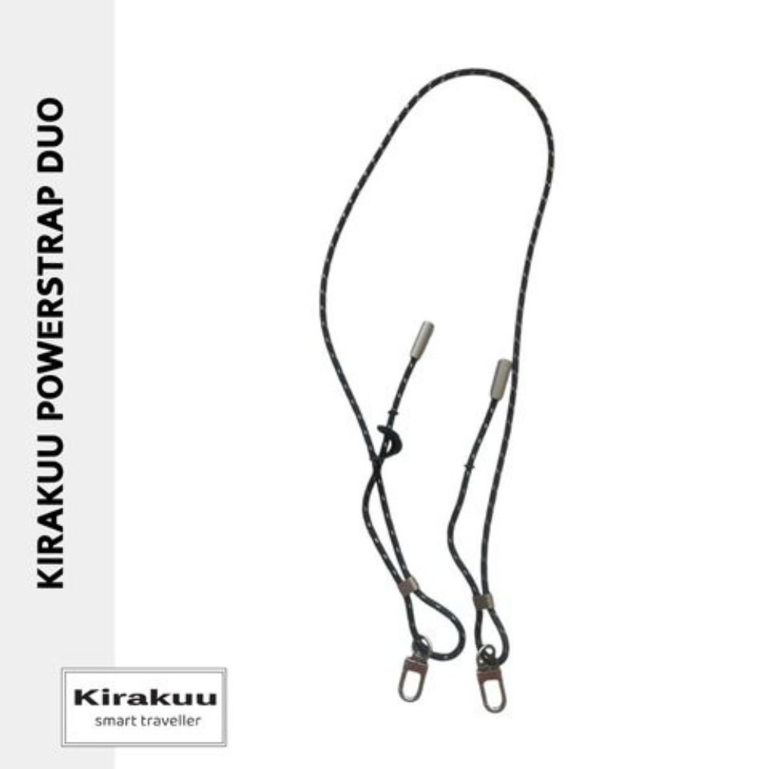 PowerStrap Duo 充电肩带 - 充电宝/传输线 - 尼龙 