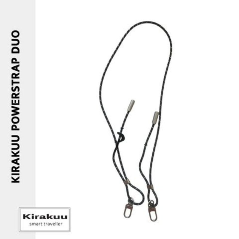 PowerStrap Duo 充电肩带 - 充电宝/传输线 - 尼龙 