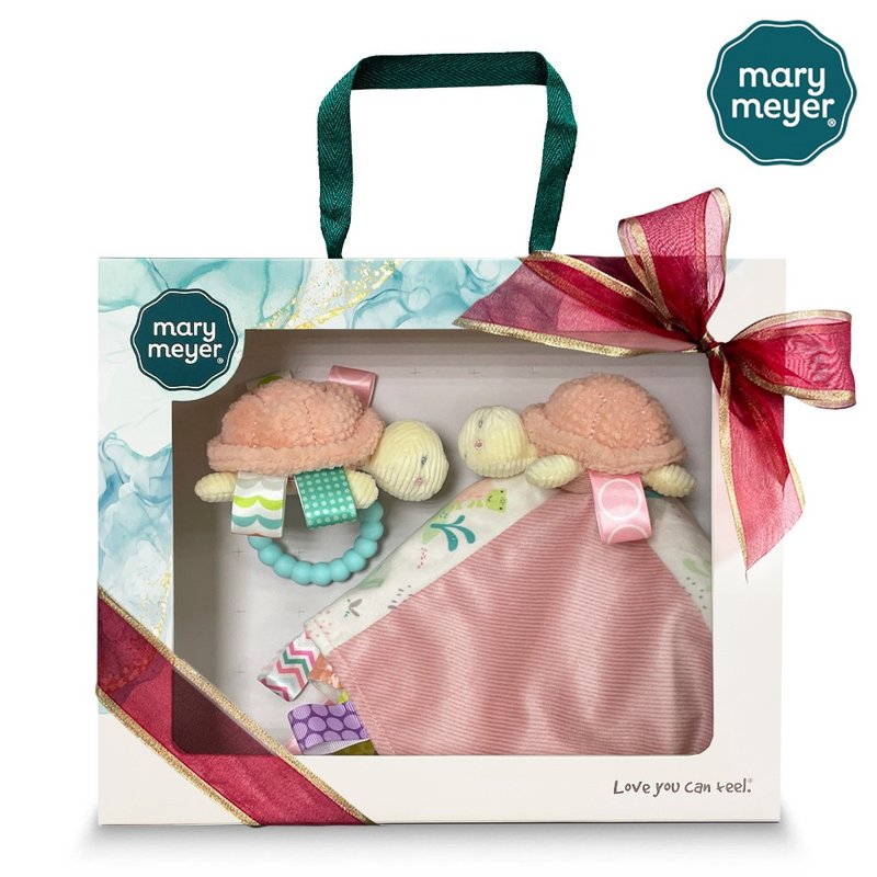 快速出货-【MaryMeyer】甜美缇比龟经典礼盒-迎新缎带款 - 满月礼盒 - 棉．麻 多色