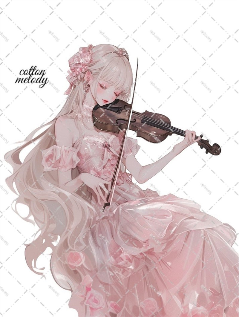 原创贴纸 No.7157 人物贴纸 原创贴纸 人物贴纸 女孩贴纸 原创人物贴纸 - 贴纸 - 纸 