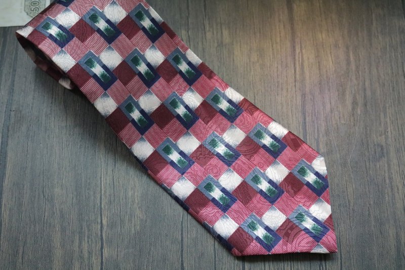 巴洛克花纹真丝领带休闲感十足礼盒装tie - 领带/领带夹 - 丝．绢 多色