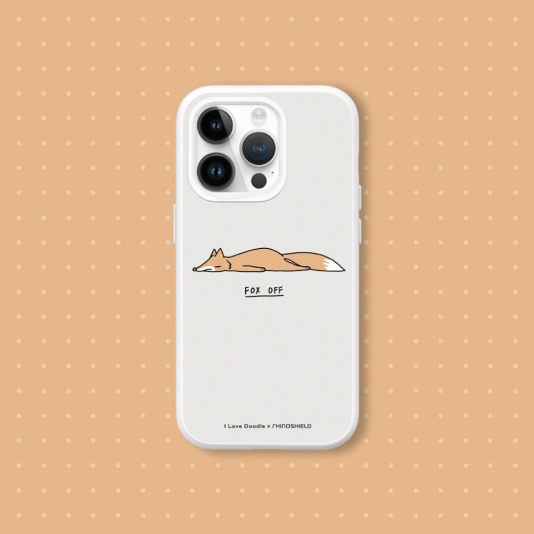 SolidX强化吸震缓冲防摔手机壳∣ilovedoodle/狐狸 for iPhone - 手机壳/手机套 - 塑料 多色