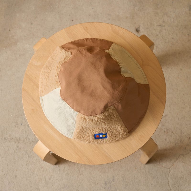 Fluffy Bucket / 奶油色 (Cream) - 帽子 - 棉．麻 卡其色